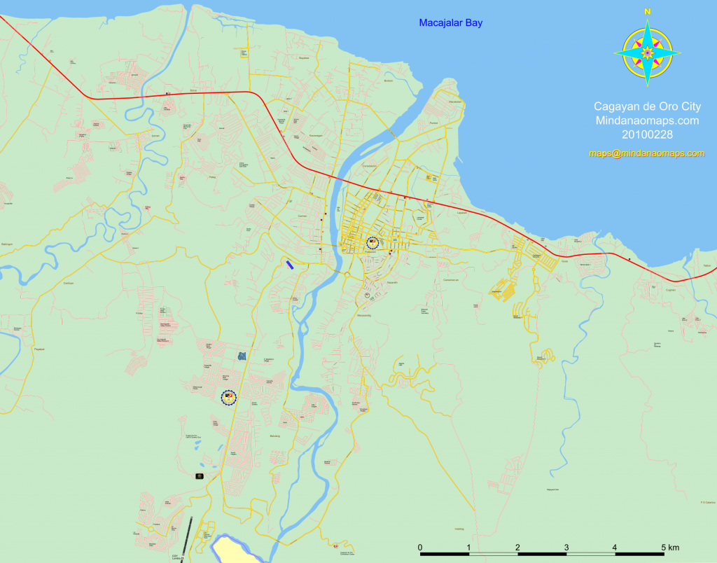 Street Map of Cagayan de Oro City